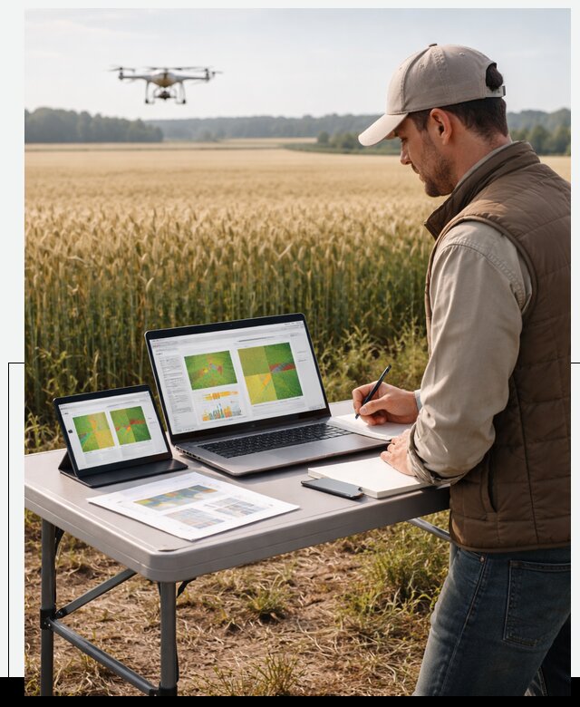 Система AI прогнозирования урожайности для точных агрономий в Канске