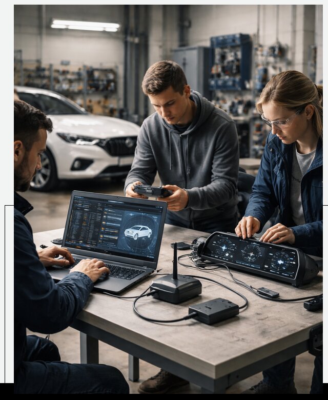 Разработка Connected Car и ПО для автопрома в Канске