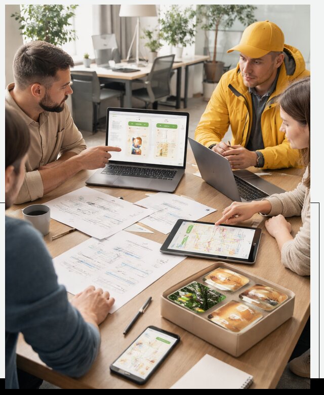 Разработка агрегатора доставки еды в Канске от 16394 р., АвикейКнс